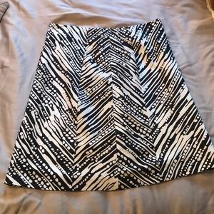 Pattern a-line skirt from The Limited